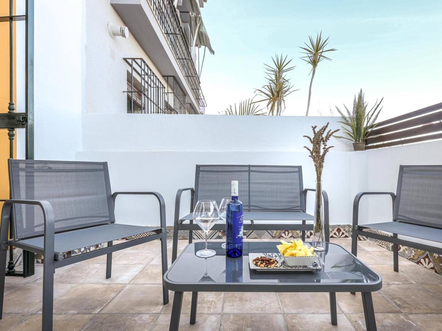 塞维利亚Terraza De Triana公寓 外观 照片